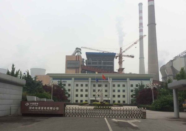 国电菏泽电厂采用淞江脱硫橡胶接头