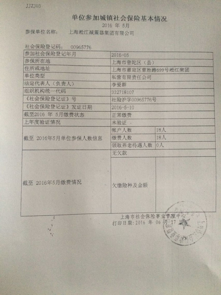 单位参加城镇社会保险基本情况 单位参加城镇社会保险基本情况