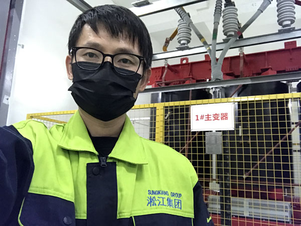 【施工过程】宝龙地产35kv变电站主变器减震降噪 【施工过程】宝龙地产35kv变电站主变器减震降噪