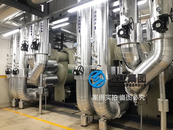 TRANE特灵冷水机组橡胶接头现场 TRANE特灵冷水机组橡胶接头现场